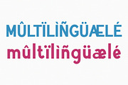 Numplher Ligature Sans-Serif, a Sans Serif Font by Font Kingdom (Thumbnail 6 of 6)