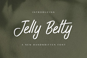 Jelly Belty! - Handwritten Font