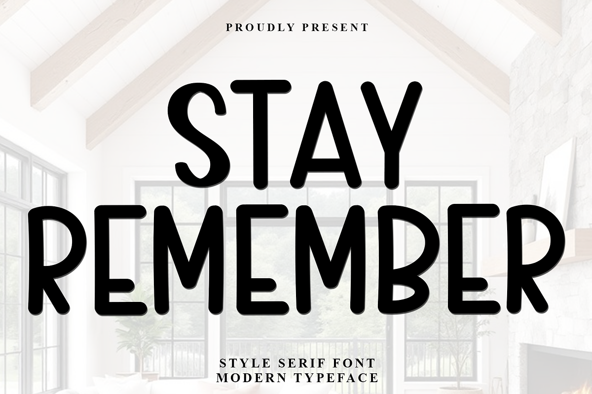 Stay Remember, a Sans Serif Font by InermediaSTUDIO (Photo 1 of 7)