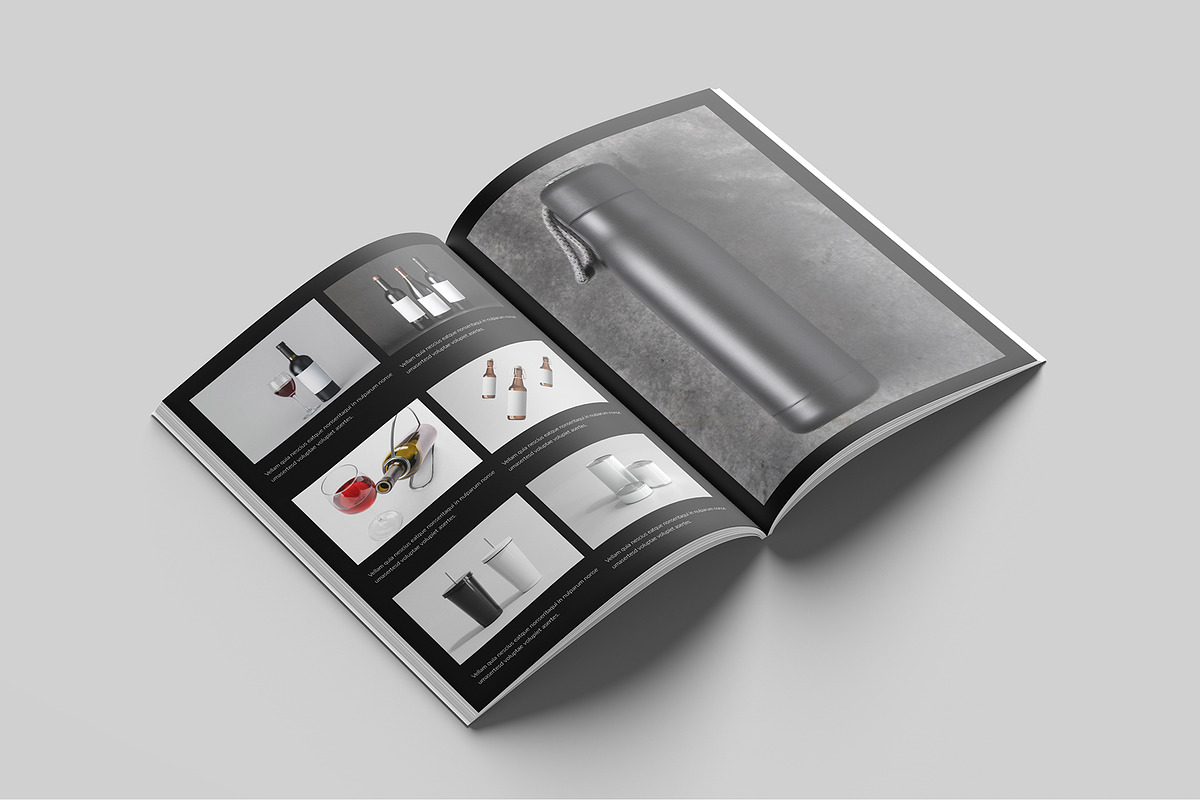 Fashion & Minimal Portfolio Template, a Magazine Template by GoldenGrid Studio (Photo 6 of 10)