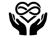 Flower Love Heart Silhouette, an Object Graphic by Gfx_Store (Thumbnail 1 of 15)