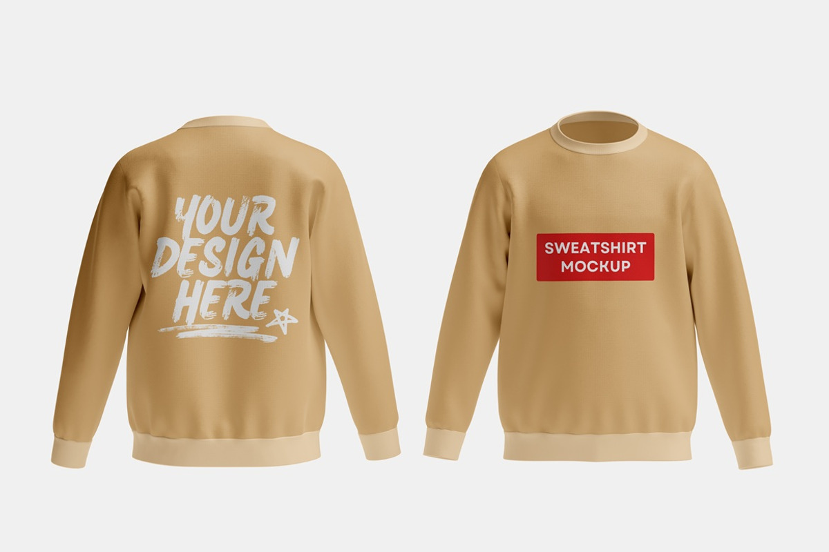 Sweatshirt Mockup, a Shirt Mockup by PixelPiknik (Photo 2 of 7)