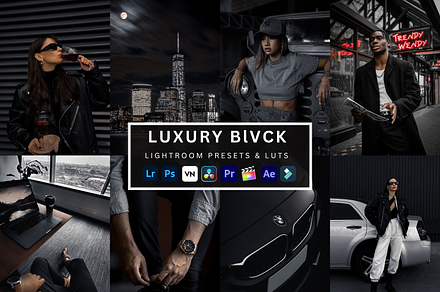 Luxury Blvck Lightroom Presets & Lut