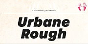 Urbane Rough, a Sans Serif Font by Device (Thumbnail 6 of 6)