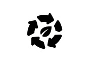 Bold Recycling Icon Pack, an Illustration by hafijul (Thumbnail 8 of 14)