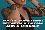 Grunge Wall Wide, a Sans Serif Font by Deeezy (Thumbnail 3 of 5)
