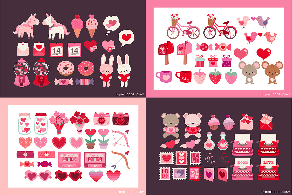 Cute Little Holidays Graphics Bundle, an Object Graphic by PixelPaperPrints (Photo 16 of 16)