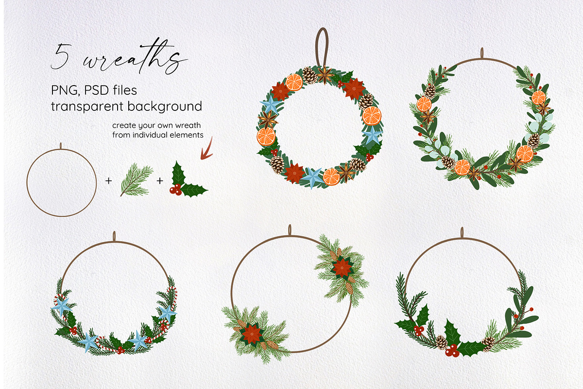 Cozy Christmas. Flat illustrations, a Seasonal Illustration by OZartRoom (Photo 6 of 12)