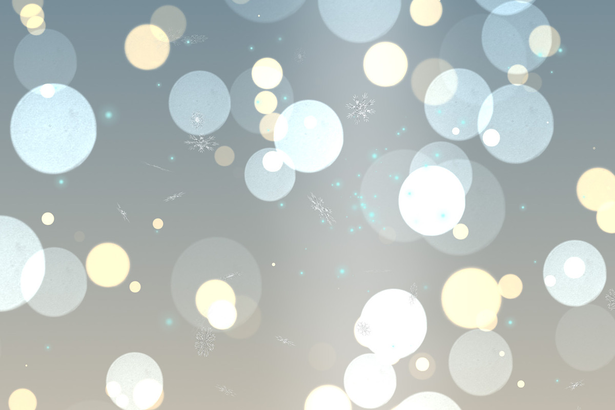 Bokeh Lights Snow Background AEP, a Templates & Theme by Josep Motion (Photo 2 of 2)