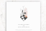 Modern Floral Wedding Invitation Kit, an Invitation Template by Aloha Philly (Thumbnail 2 of 7)