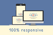 AirMail - Error 404 HTML Template, a HTML Template by PixelGlobe (Thumbnail 2 of 5)