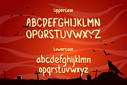 Howling Nightmare - Horror Font Styl, a Sans Serif Font by Typefactoryco (Thumbnail 2 of 8)