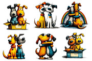 Best Dog Friend, Quirky Dog Clipart, an Illustration by Dream Creation (Thumbnail 4 of 8)