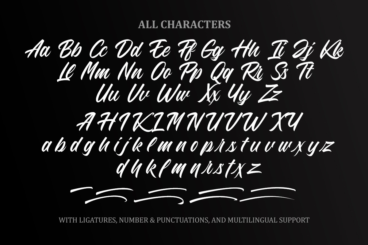 The Brosello Script, a Script Font by Letterhend Studio (Photo 12 of 13)