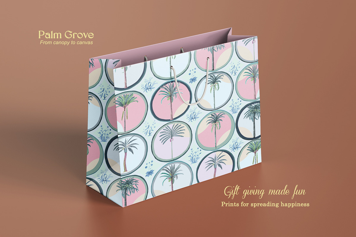 Palm Grove Prints & Patterns, a Pattern Graphic by GND ART STUDIO (Photo 6 of 8)