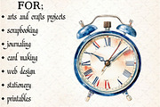 Watercolor Barber Shop Clipart, an Illustration by Libby Wishes (Thumbnail 3 of 5)