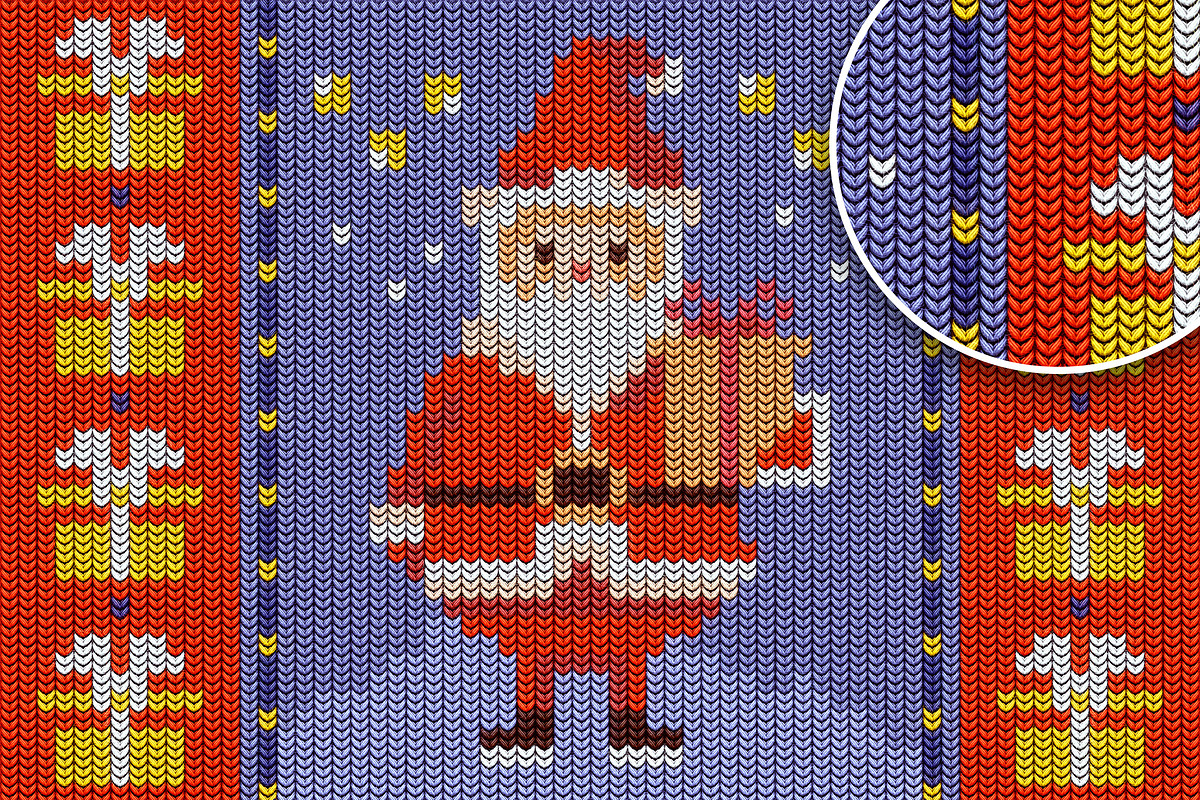 Christmas Sweater Effect, a Layer Style Add-On by pixelbuddha.net (Photo 7 of 8)