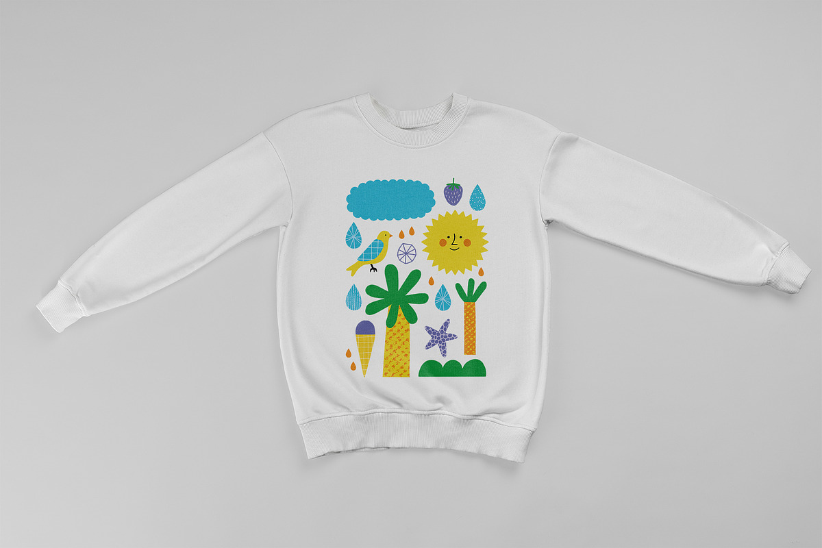 FUNNY SUNNY Graphics Bundle, an Illustration by Katerina Osa (Photo 11 of 19)