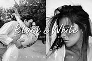 Moody Black & White LR Presets, an Action Add-On by CityTurtles (Thumbnail 1 of 8)