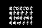 Spider Grekson - Artdeco Font, a Blackletter Font by Iqsiart Studio (Thumbnail 8 of 12)