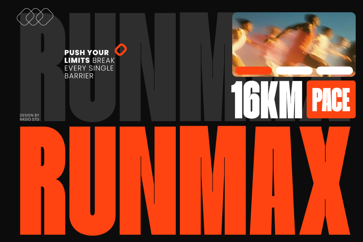 Hammer Condensed Typeface Font, a Sans Serif Font by Rasio Studio (Photo 4 of 9)