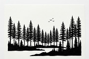 Majestic Pine Trees SVG, a Finance Illustration by Amazin_art (Thumbnail 26 of 41)