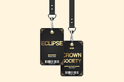 Gold ID Badge, a Card Template by Tzochko (Thumbnail 1 of 5)