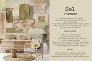Alura watercolor abstract wall mural, a Wallpaper Graphic by Timofi Art (Thumbnail 4 of 20)
