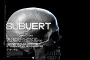 Subvert, a Font by Hydro74 (Thumbnail 2 of 4)