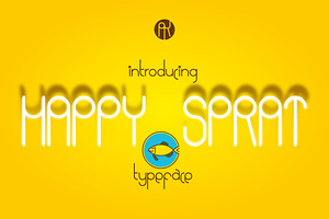 Happy Sprat Typeface