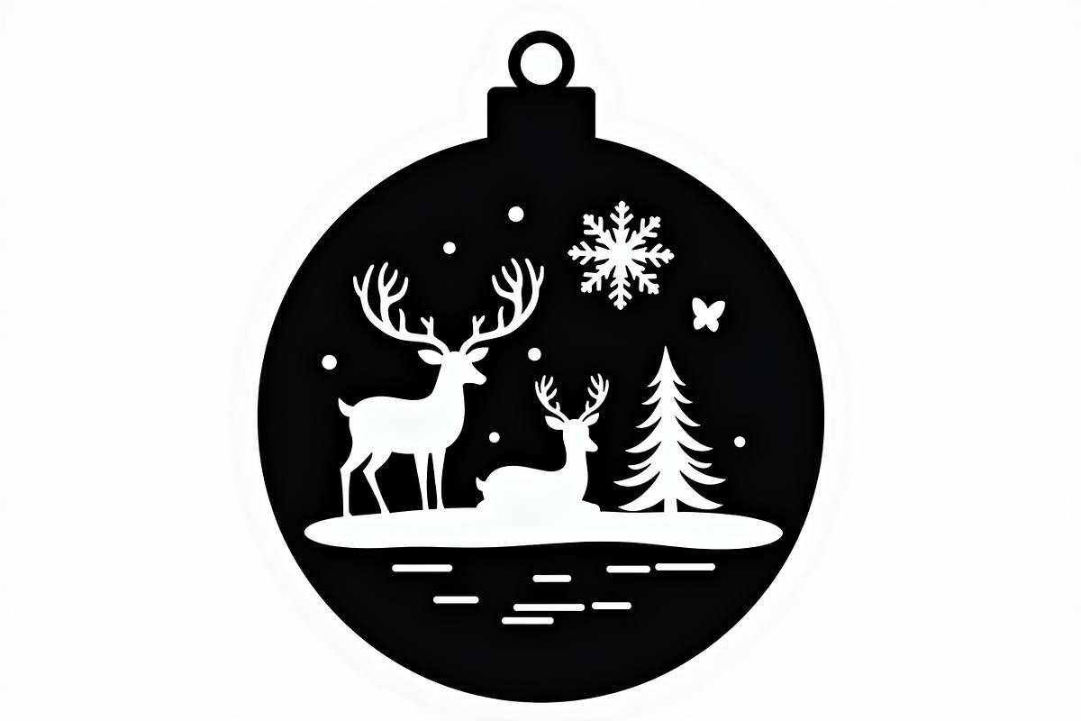 Christmas Ornament Design Bundle, an Object Graphic by balal (Photo 7 of 13)
