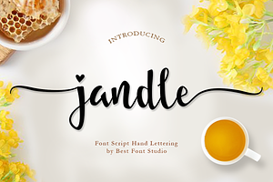 Jandle Script Font