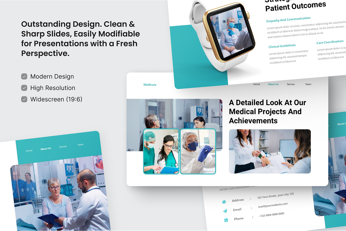 Medical & Healthcare Keynote, a Presentation Template by SquidPixey (Photo 3 of 6)