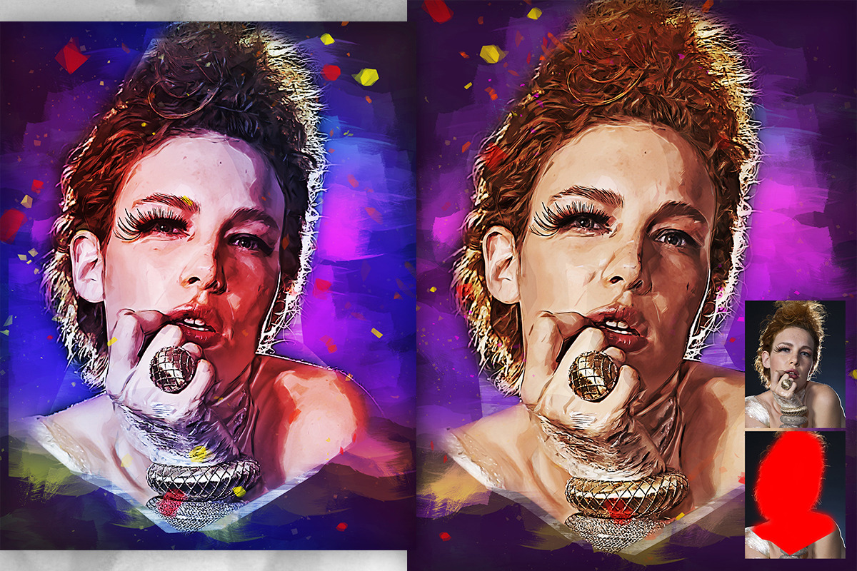 Digital Painting Photoshop Action, an Action Add-On by GorynArt (Photo 4 of 17)