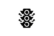 Modern Traffic Light Silhouette, a Graphic by musafir_fashion (Thumbnail 12 of 14)