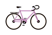 Mountain & road bikes. Bicycles set, a Transportation Illustration by Good Studio (Thumbnail 3 of 7)