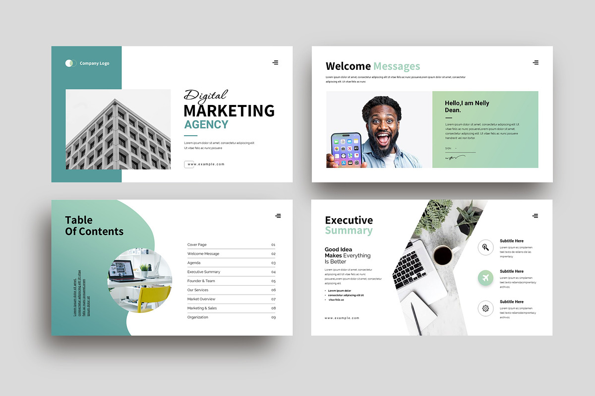 Marketing Plan Presentation Template preview 2
