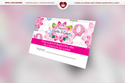 Flower & Elephant Baby Shower Set, an Invitation Template by Royallove (Thumbnail 4 of 4)