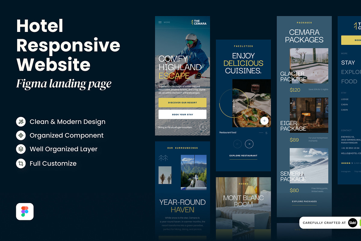 Hotel & Resort Mobile App, a Websites & App Template by SLAB! Design (Photo 1 of 3)
