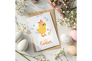 Cute Easter Clipart, a Seasonal Illustration by Bielousova Art (Thumbnail 6 of 6)