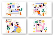 10 Online Therapist Consultation, a Healthcare Illustration by denayunebgt (Thumbnail 2 of 4)