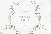Modern Watercolor Greenery & Wreaths, a Decorative Illustration by Laras Wonderland (Thumbnail 12 of 12)