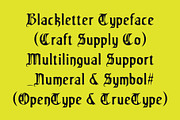 CS Aither Drawn, a Blackletter Font by Craft Supply Co. (Thumbnail 3 of 8)
