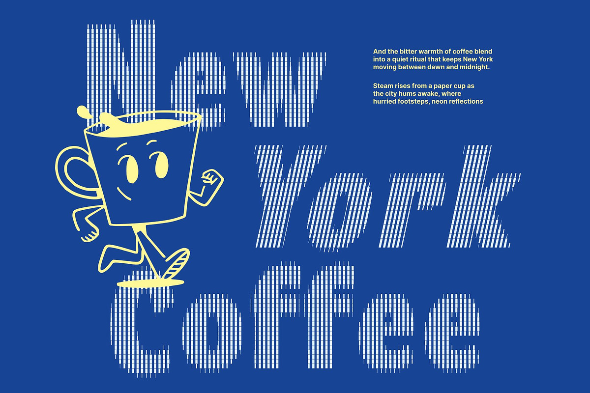 CS Nomic Slitscan, a Sans Serif Font by Craft Supply Co. (Photo 5 of 8)