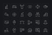 Sales Strategy Icons Set, an Outline Icon by Prosymbols (Thumbnail 7 of 8)