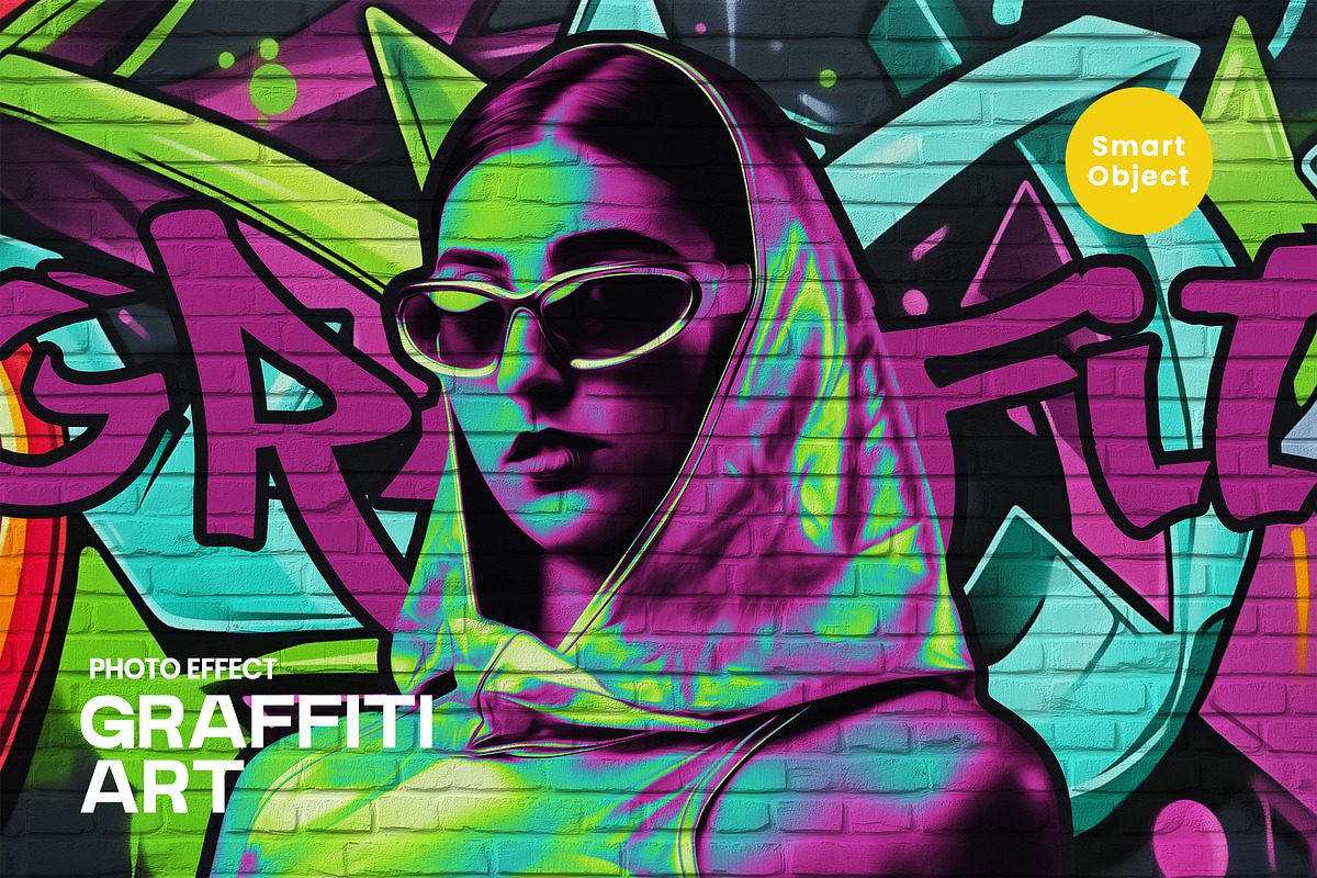 Graffiti Art Photo Effect, a Layer Style Add-On by Svaha Graphic Studio (Photo 1 of 4)