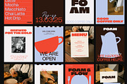 Foam – Instagram Feed Templates, a Social Media Template by Twelve Four Studio (Thumbnail 2 of 7)