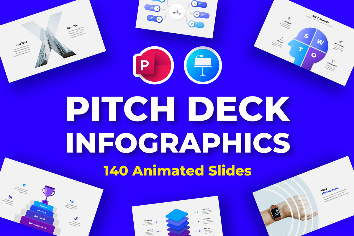 Animated Pitch Deck Infographics, a Presentation Template by Abert (Photo 1 of 13)