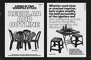 BaseHead – Bold Retro Display font, a Serif Font by Typeparties (Thumbnail 8 of 10)