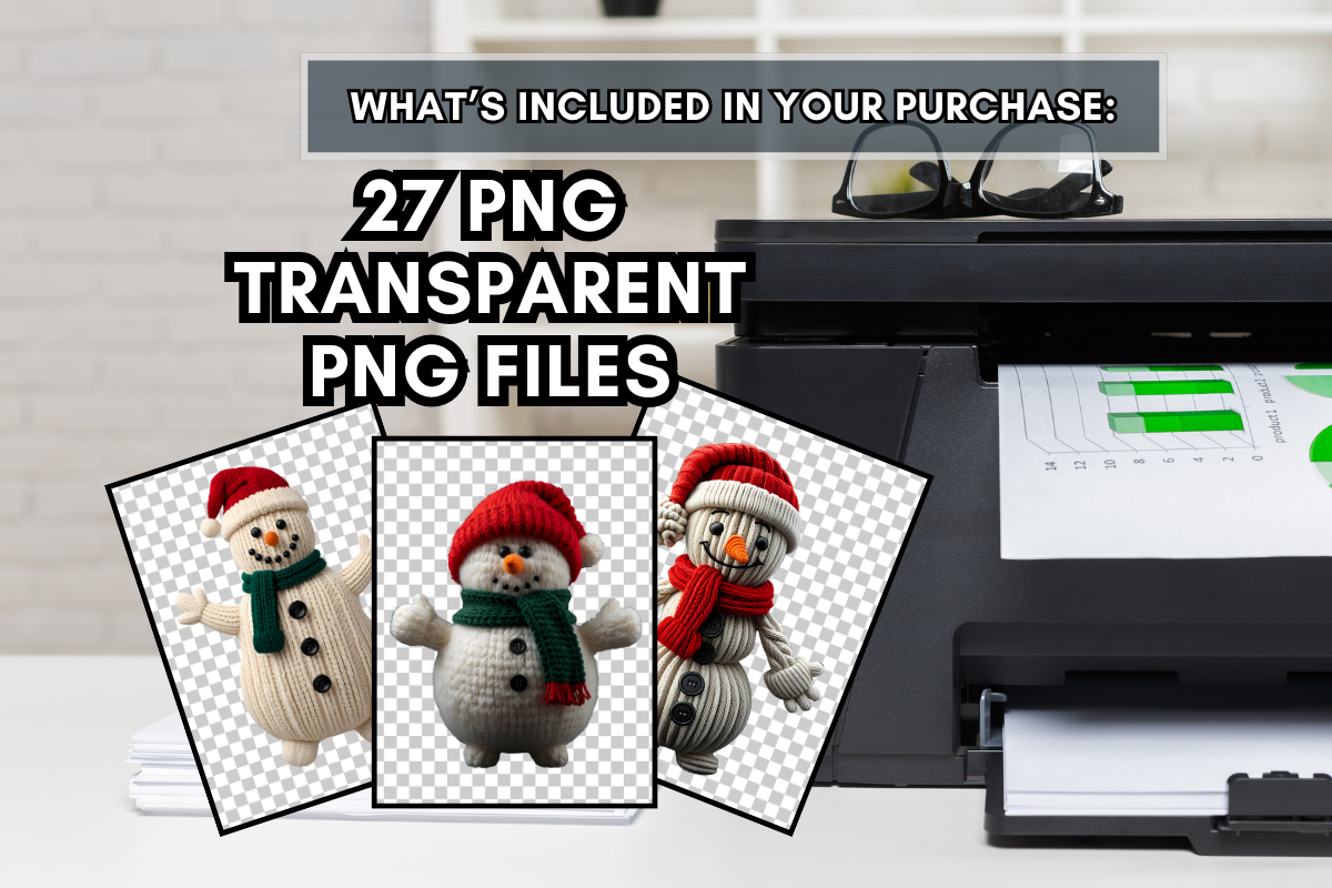 Winter Snowman Clipart Pack, an Object Graphic by LumiDigiPrints (Photo 3 of 6)